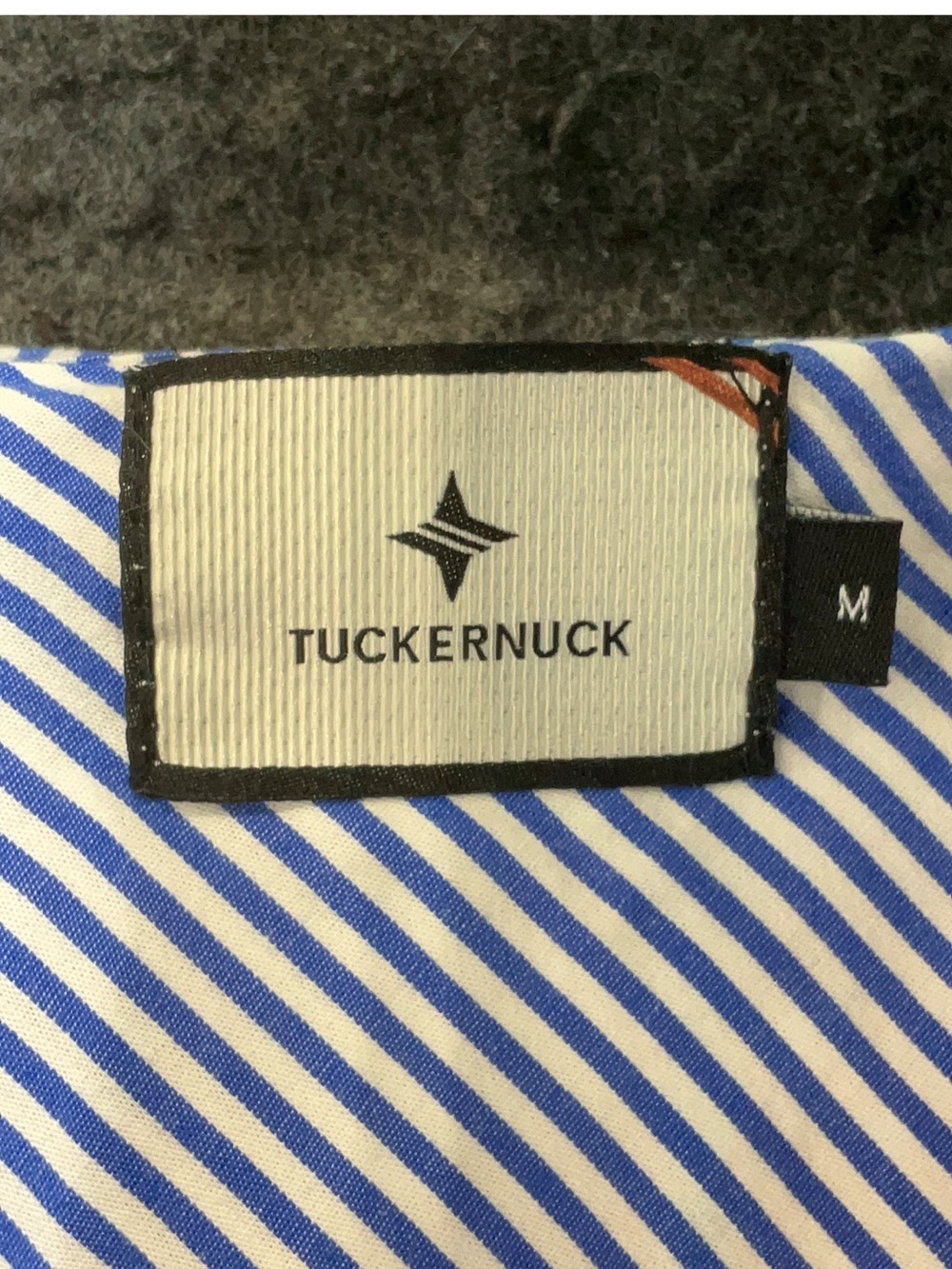 Tuckernuck Blue and White Striped Sleeveless Mini Dress - Picture 4 of 5